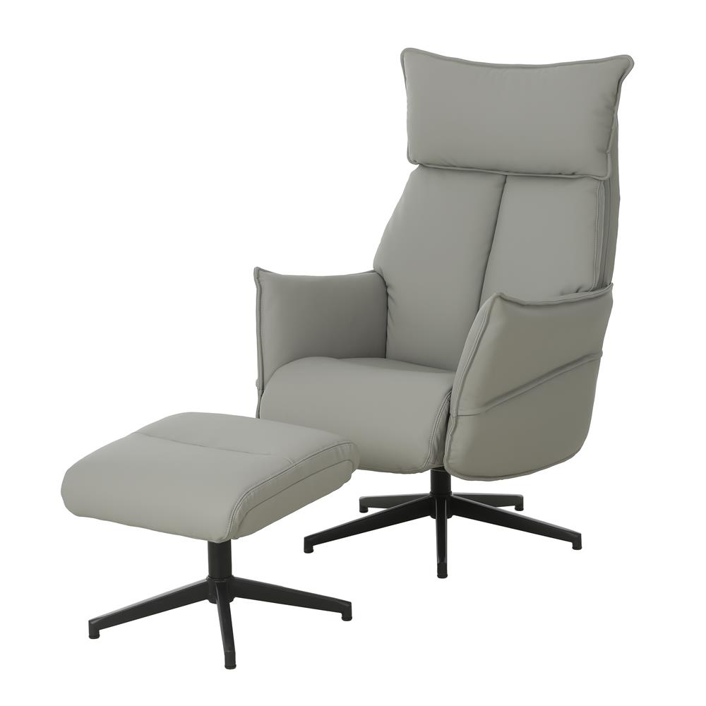 เก้าอี้พักผ่อน BENETTA WESTON สีเทา_1