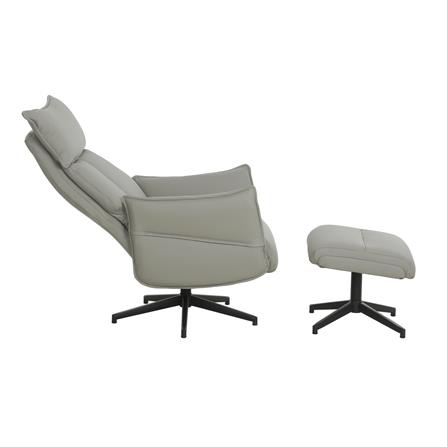 เก้าอี้พักผ่อน BENETTA WESTON สีเทา_4