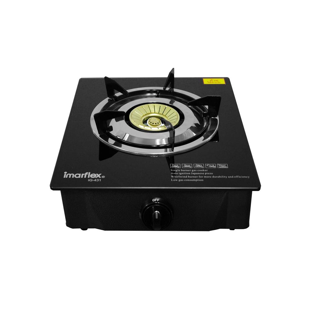 เตาแก๊สตั้งโต๊ะ 1 หัวแก๊ส IMARFLEX IG-431