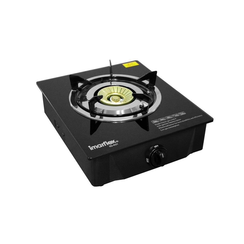 เตาแก๊สตั้งโต๊ะ 1 หัวแก๊ส IMARFLEX IG-431