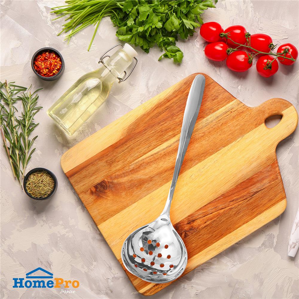 ช้อนเสิร์ฟมีรู สเตนเลส 304 KECH แพ็ก 2 ชิ้น