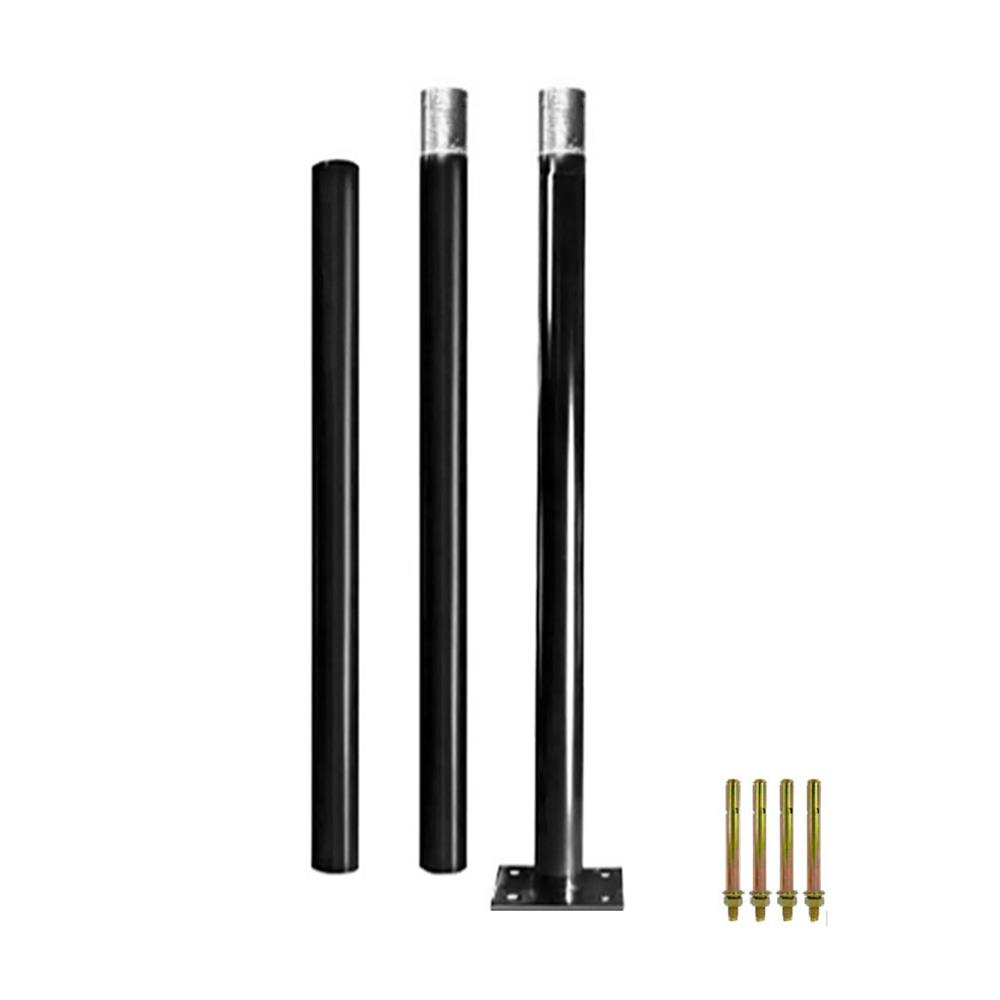เสาไฟ SOLAR PHILIPS POLE FOR SOLAR 3 เมตร สีดำ