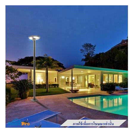 เสาไฟ SOLAR PHILIPS POLE FOR SOLAR 3 เมตร สีดำ_1