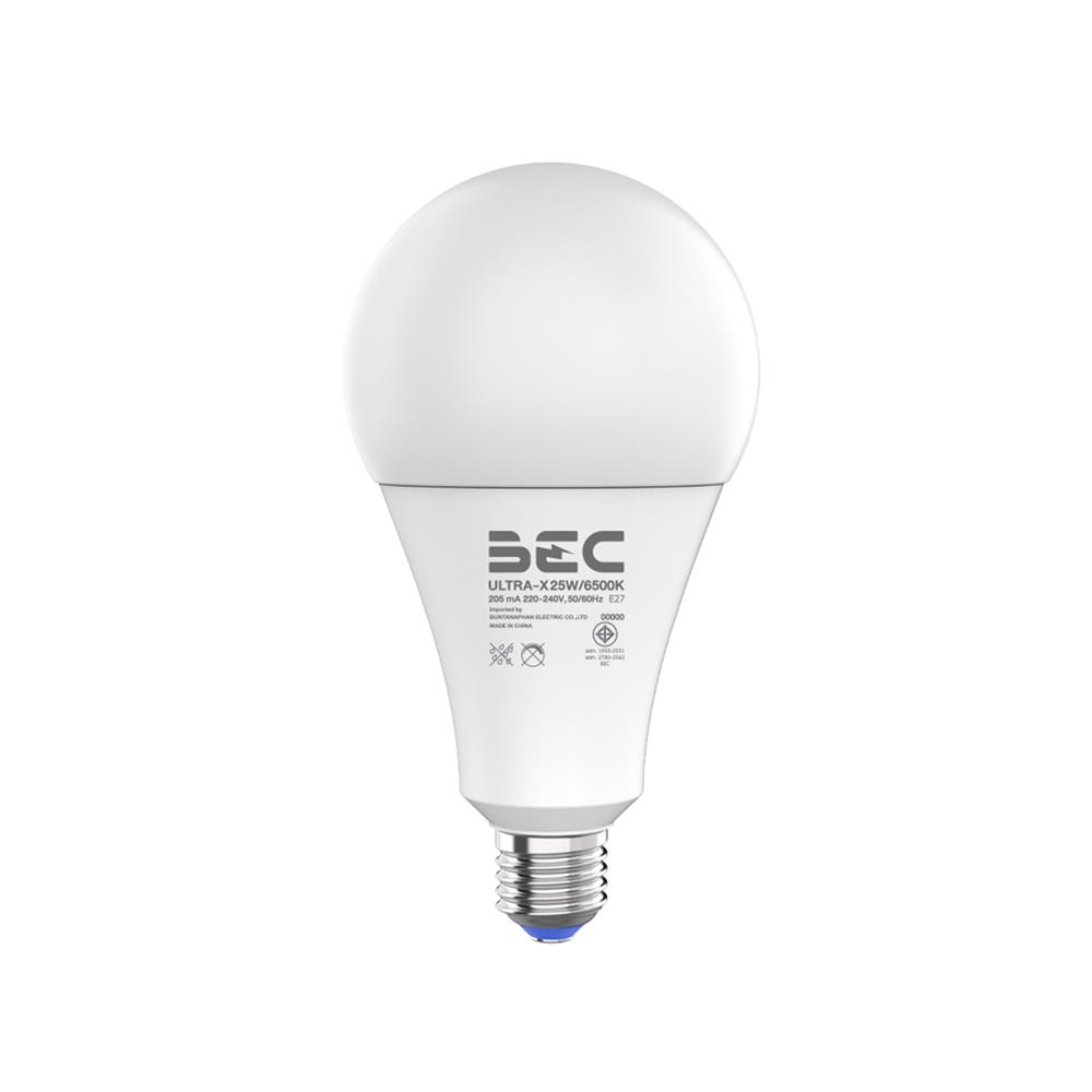 หลอด LED BEC ULTRA-X 25 วัตต์ DAYLIGHT E27