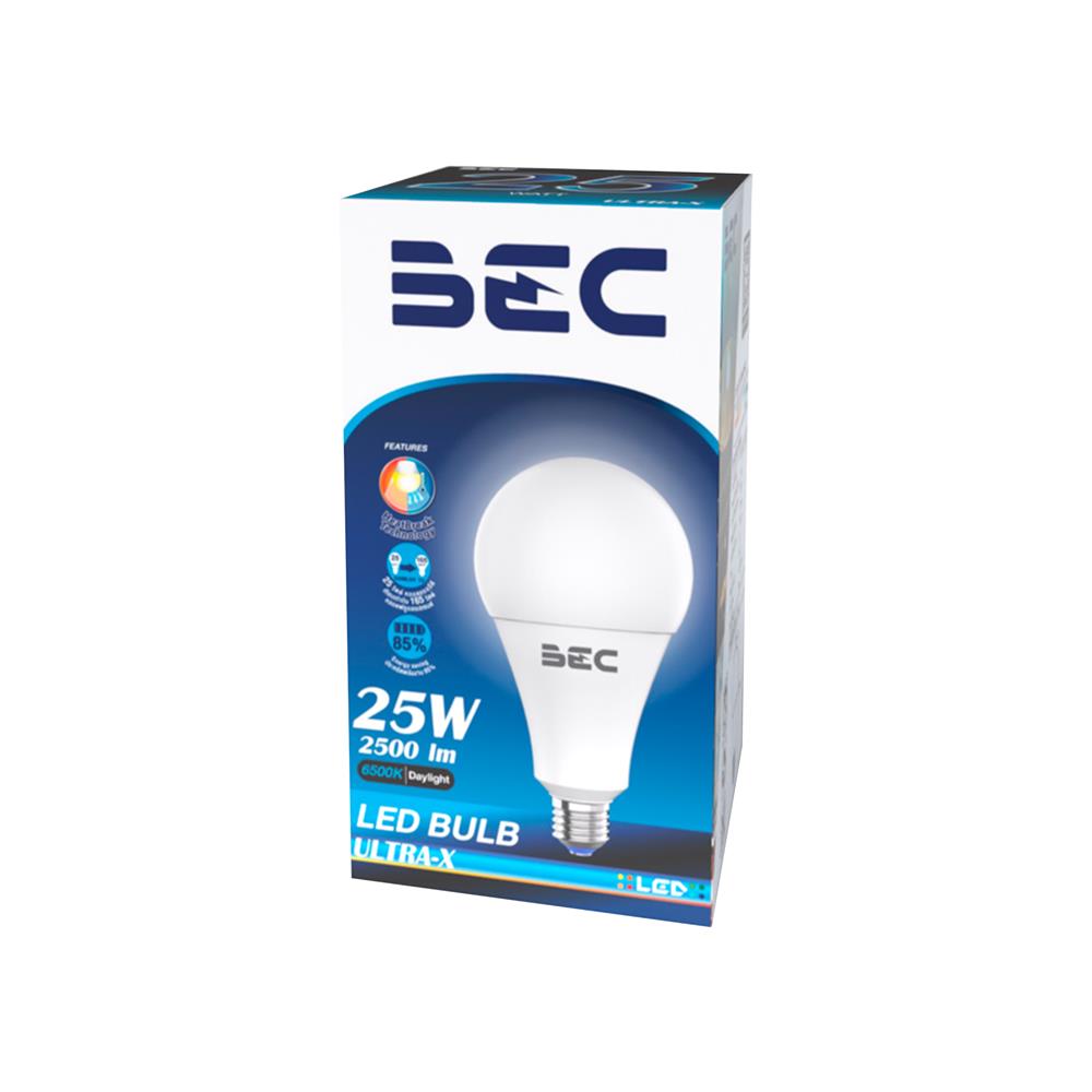 หลอด LED BEC ULTRA-X 25 วัตต์ DAYLIGHT E27