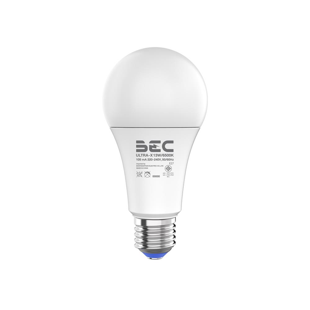 หลอด LED BEC ULTRA-X 13 วัตต์ DAYLIGHT E27