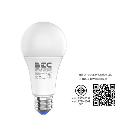 หลอด LED BEC ULTRA-X 13 วัตต์ DAYLIGHT E27_4