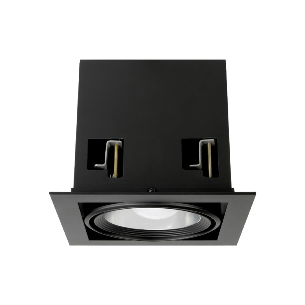 ดาวน์ไลท์ LUMAX 24-05141 7.4 นิ้ว สีดำ เหลี่ยม