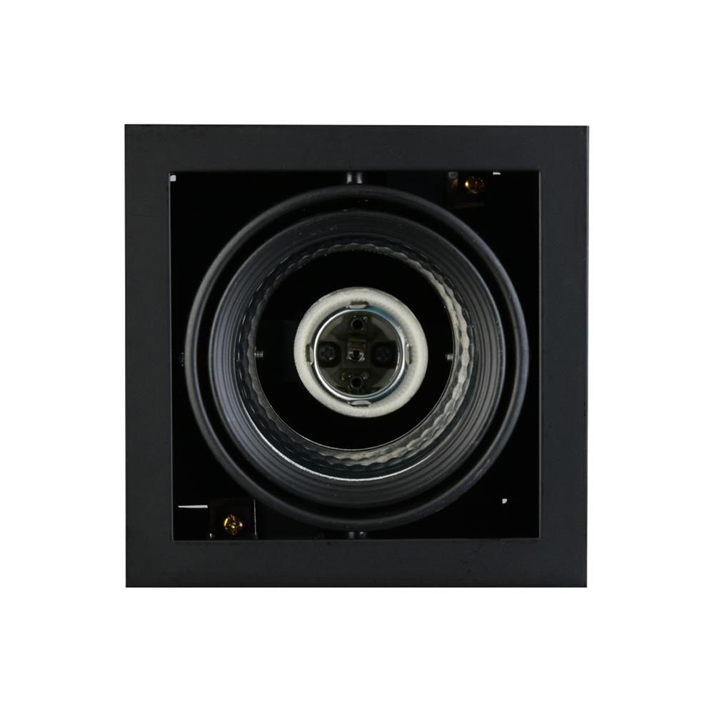 ดาวน์ไลท์ LUMAX 24-05141 7.4 นิ้ว สีดำ เหลี่ยม