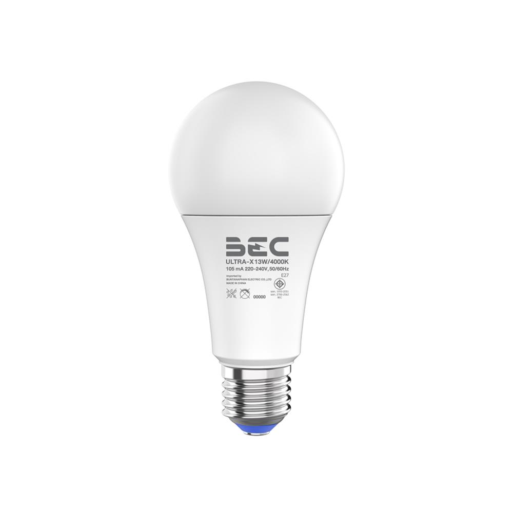 หลอด LED BEC ULTRA-X 13 วัตต์ COOL WHITE E27