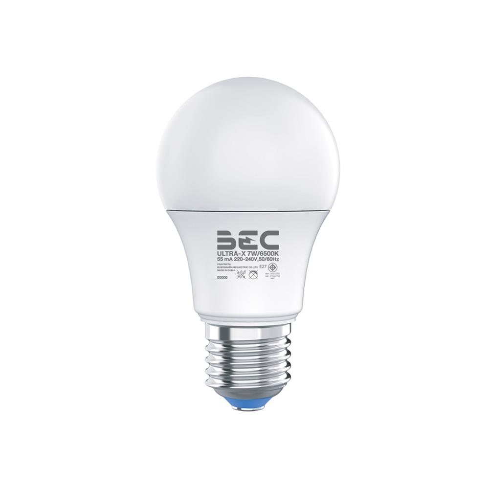 หลอด LED BEC ULTRA-X 7 วัตต์ DAYLIGHT E27