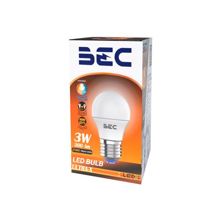 หลอด LED BEC ULTRA-X 3 วัตต์ WARM WHITE E27_1