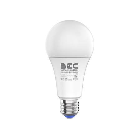 หลอด LED BEC ULTRA-X 13 วัตต์ WARM WHITE E27