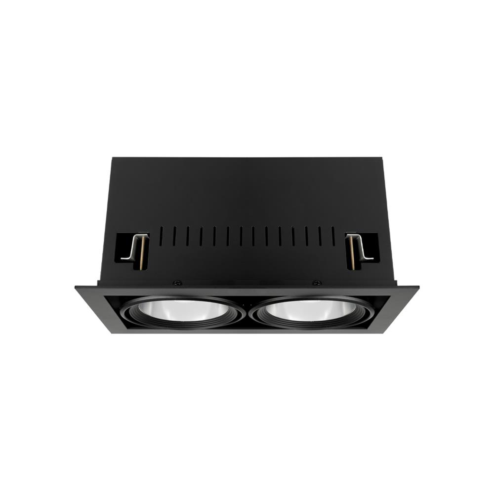 ดาวน์ไลท์ LUMAX 24-05142 13.3 นิ้ว สีดำ เหลี่ยม