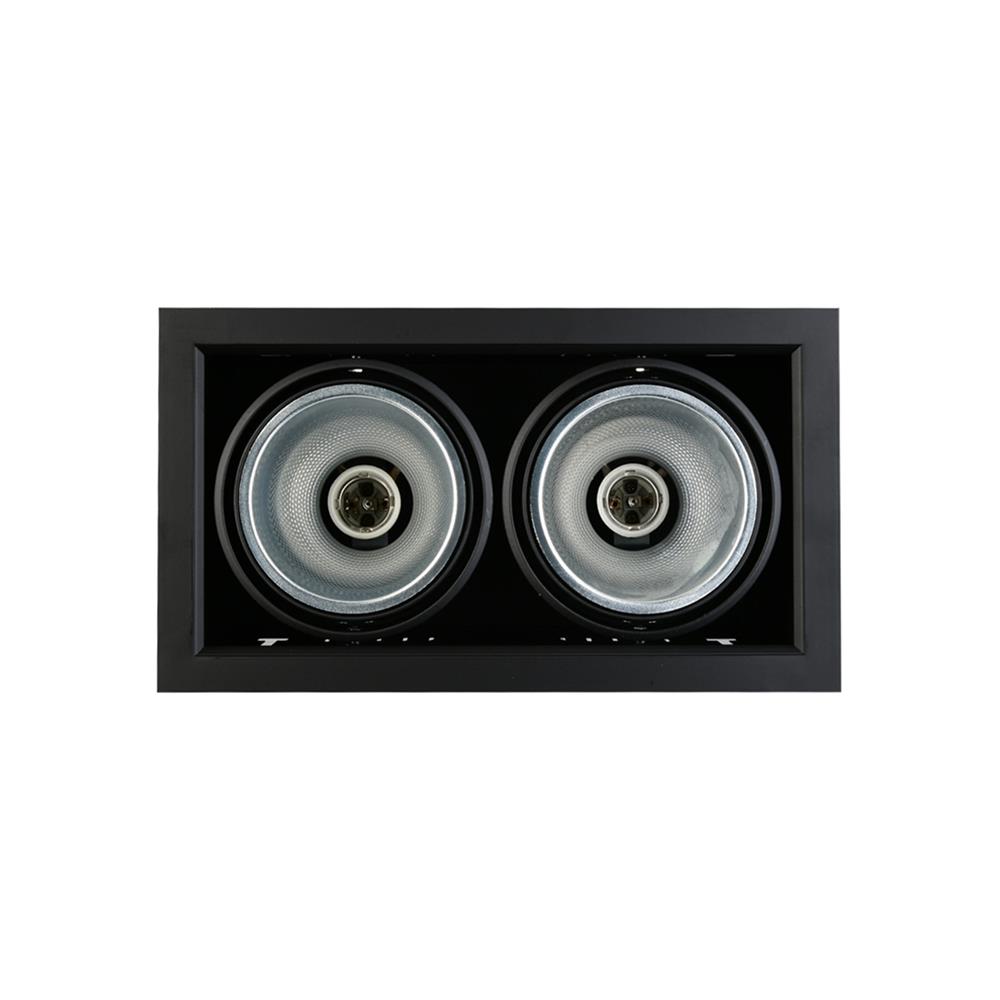 ดาวน์ไลท์ LUMAX 24-05142 13.3 นิ้ว สีดำ เหลี่ยม