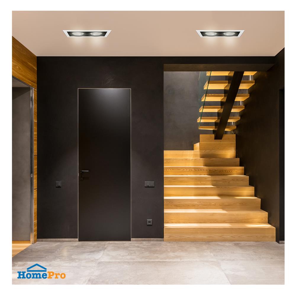 ดาวน์ไลท์ LUMAX 24-05140 13.3 นิ้ว สี่ขาว เหลี่ยม