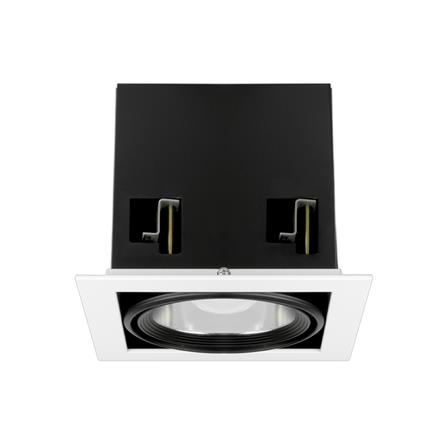 ดาวน์ไลท์ LUMAX 24-05139 7.4 นิ้ว สีขาว เหลี่ยม_0