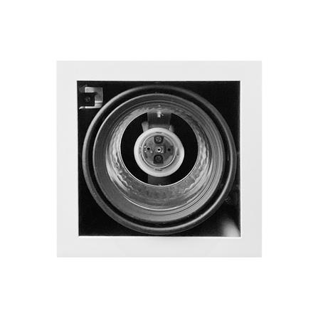 ดาวน์ไลท์ LUMAX 24-05139 7.4 นิ้ว สีขาว เหลี่ยม_1