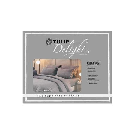 ชุดผ้าปูที่นอน 5 ฟุต 5 ชิ้น TULIP DELIGHT 60057-DL570_3