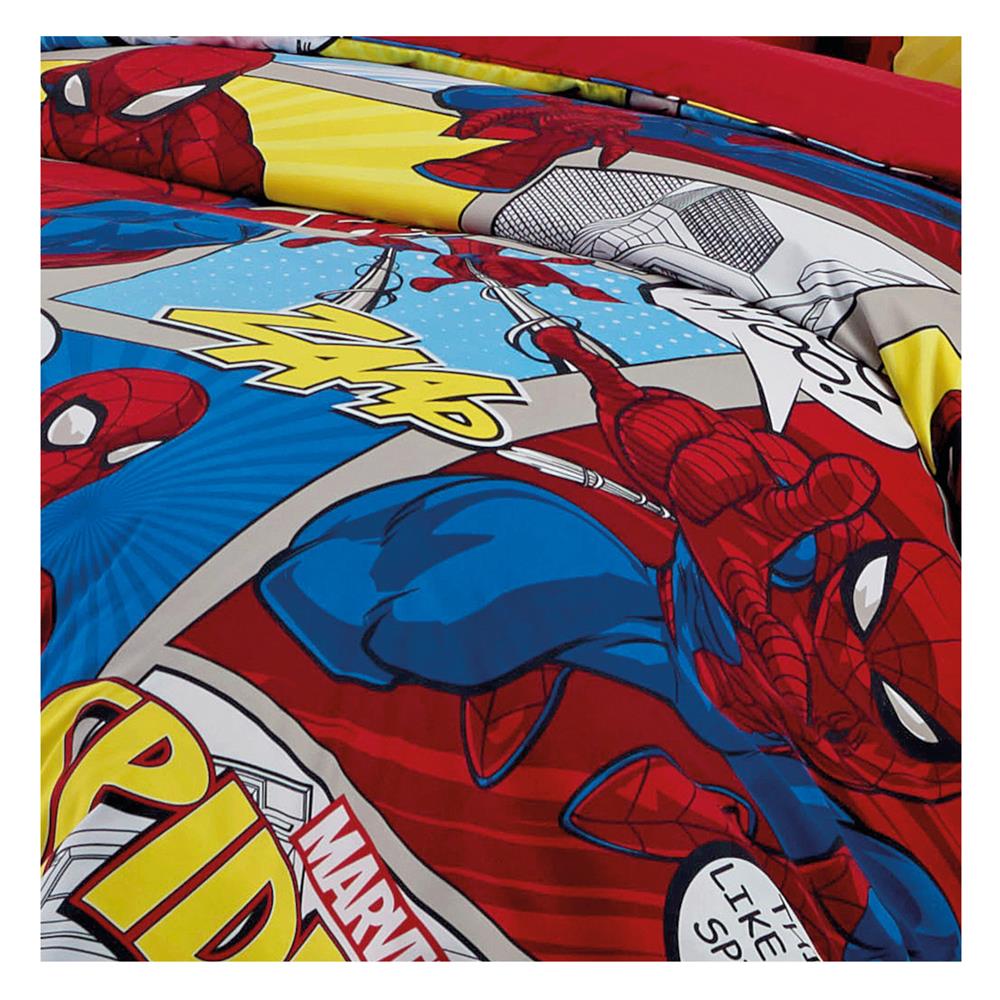 ชุดผ้าปูที่นอน 6 ฟุต 5 ชิ้น TULIP SPIDERMAN 60012-DLC081