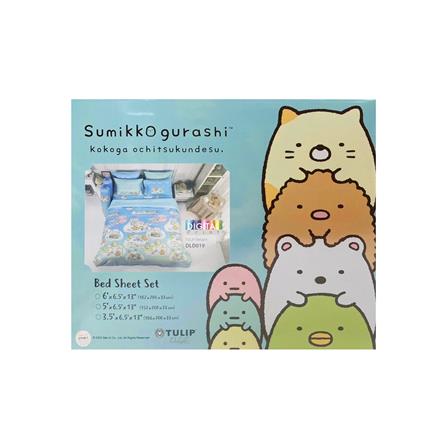 ชุดผ้าปูที่นอน 6 ฟุต 5 ชิ้น TULIP SUMIKKO 60111-DLD019_3
