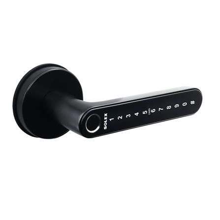 กลอนดิจิตอล SOLEX E-LOCK 6560 สีดำ_0