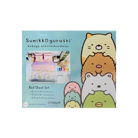 ชุดผ้าปูที่นอน 6 ฟุต 5 ชิ้น TULIP SUMIKKO 60111-DLD020_3