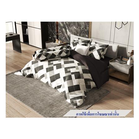 ชุดผ้าปูที่นอน 6 ฟุต 5 ชิ้น FROLINA MICROTEX DF056