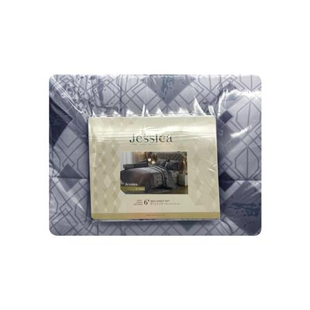 ชุดผ้าปูที่นอน 6 ฟุต 6 ชิ้น JESSICA COTTON 20254-C1066_3