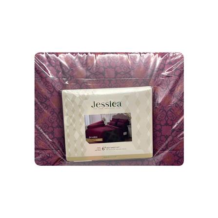 ชุดผ้าปูที่นอน 6 ฟุต 6 ชิ้น JESSICA COTTON 20254-C1061_3