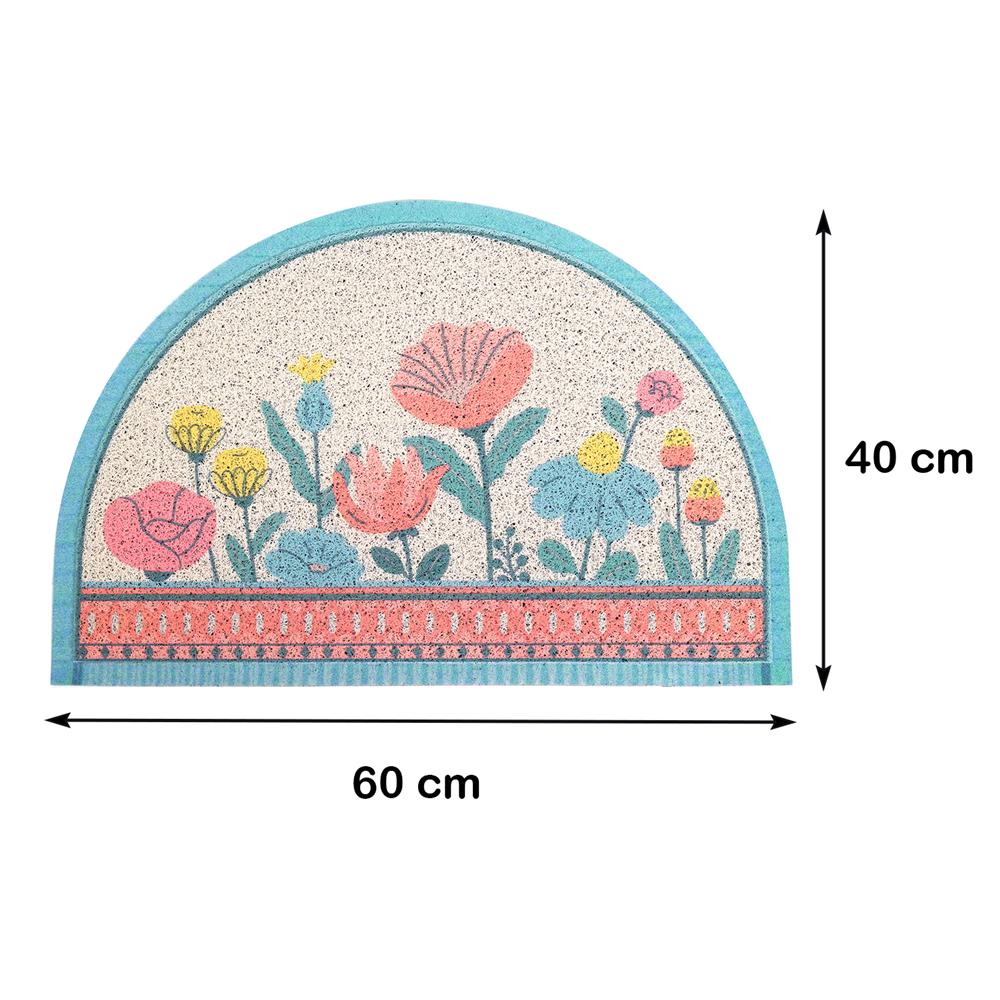 พรมเช็ดเท้าดักฝุ่น HOME LIVING STYLE GLORY 40X60 ซม. สีครีม