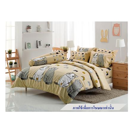 ชุดผ้าปูที่นอน 3.5 ฟุต 3 ชิ้น TULIP ทูนหัวของบ่าว 60014-DLC096