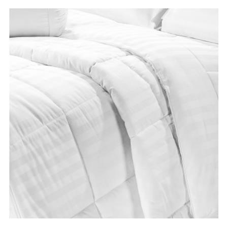 ชุดผ้าปูที่นอน 3.5 ฟุต 3 ชิ้น JESSICA STRIPE 20076-WHITE_1