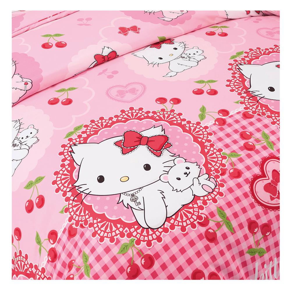 ชุดผ้าปูที่นอน 6 ฟุต 5 ชิ้น TULIP CHARMMYKITTY 60012-DLC138
