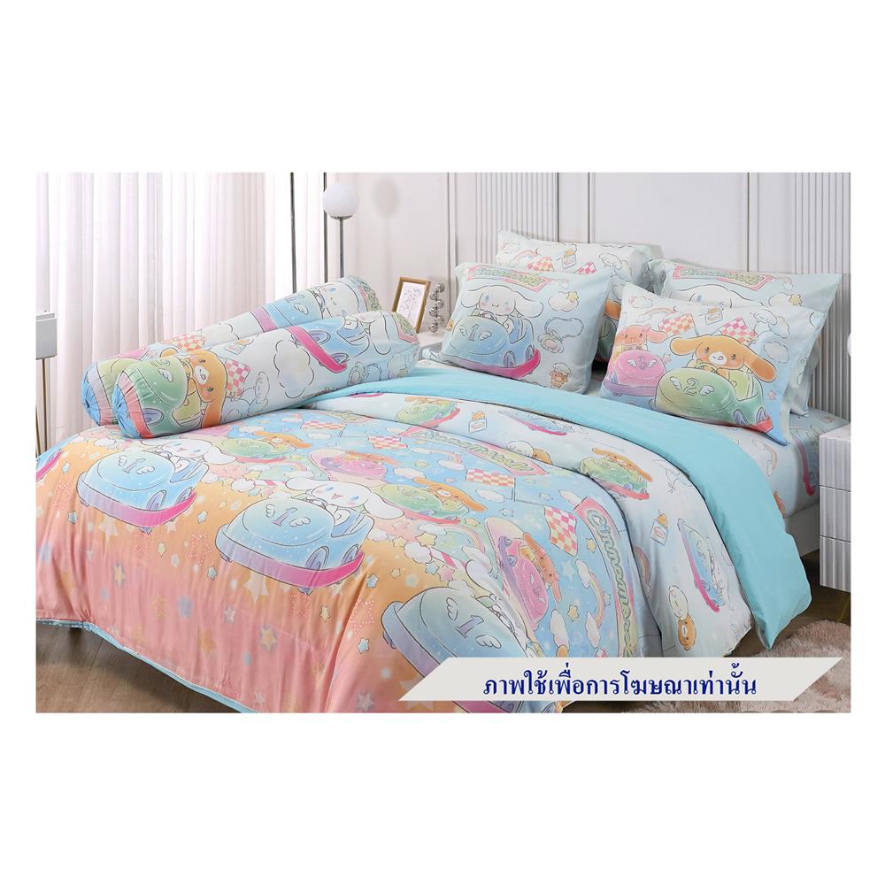 ชุดผ้าปูที่นอน 6 ฟุต 6 ชิ้น JESSICA CINNAMOROLL 22065-JP004