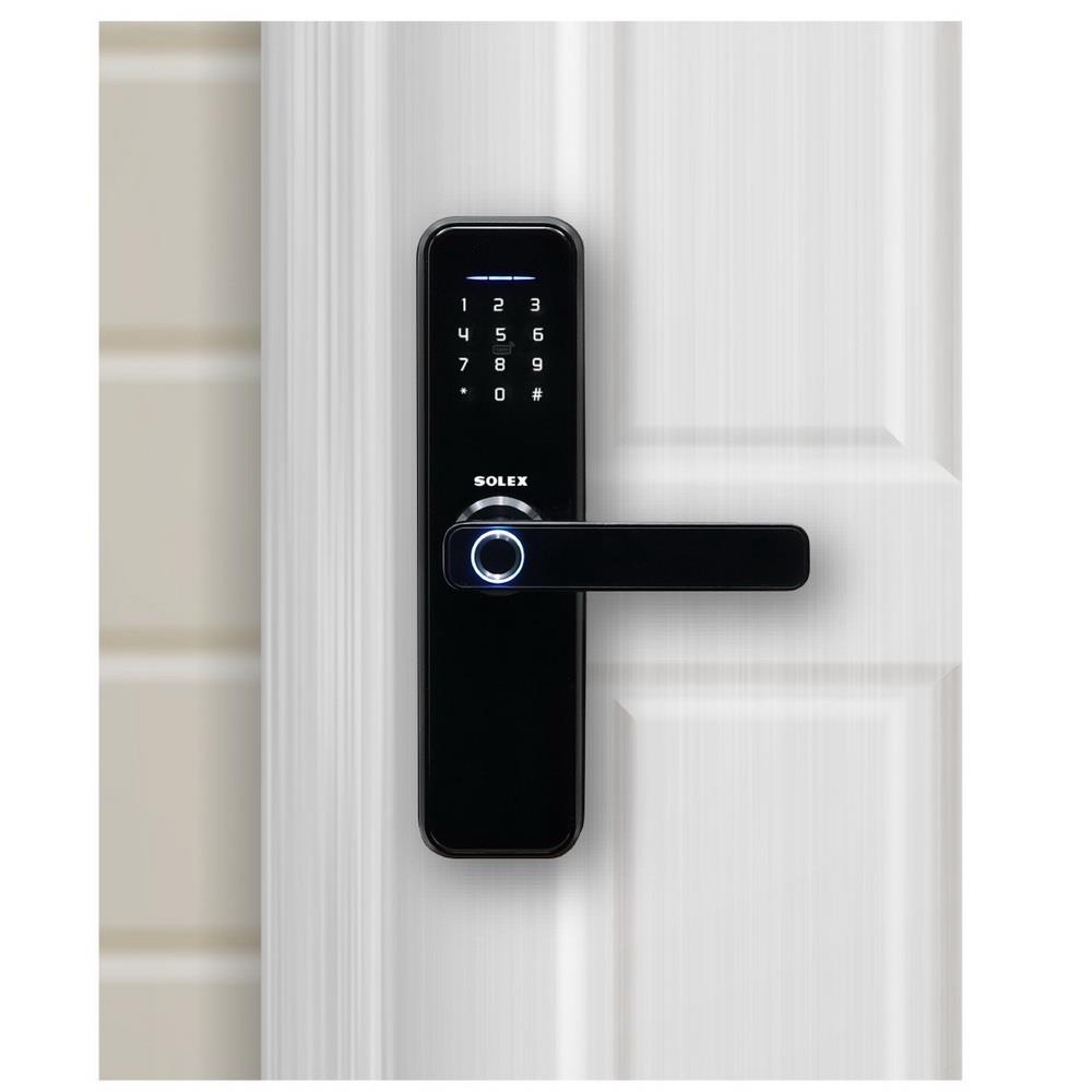 กลอนดิจิตอล SOLEX E-LOCK 6526 สีดำ