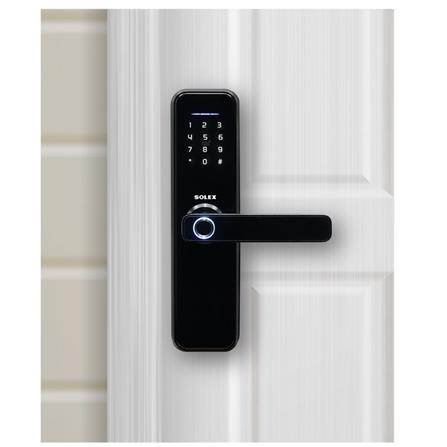 กลอนดิจิตอล SOLEX E-LOCK 6526 สีดำ_1