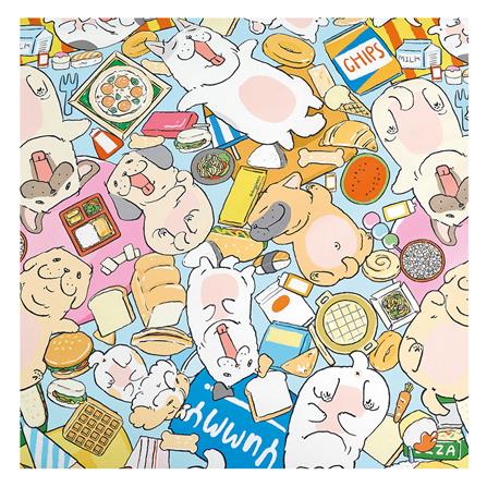 ผ้านวม TULIP หมาจ๋า 60X80 นิ้ว 60258-DLD014_1