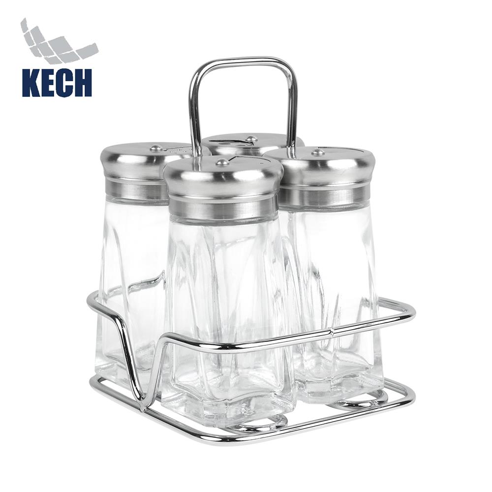 ชุดที่ใส่เครื่องปรุง 4 ช่อง KECH HOUS สเตนเลส_0