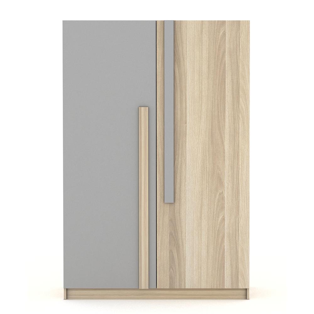 ชุดห้องนอน 6 ฟุต FURDINI FINN สีไวท์โอ๊ค/เทา