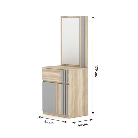 ชุดห้องนอน 6 ฟุต FURDINI FINN สีไวท์โอ๊ค/เทา_13