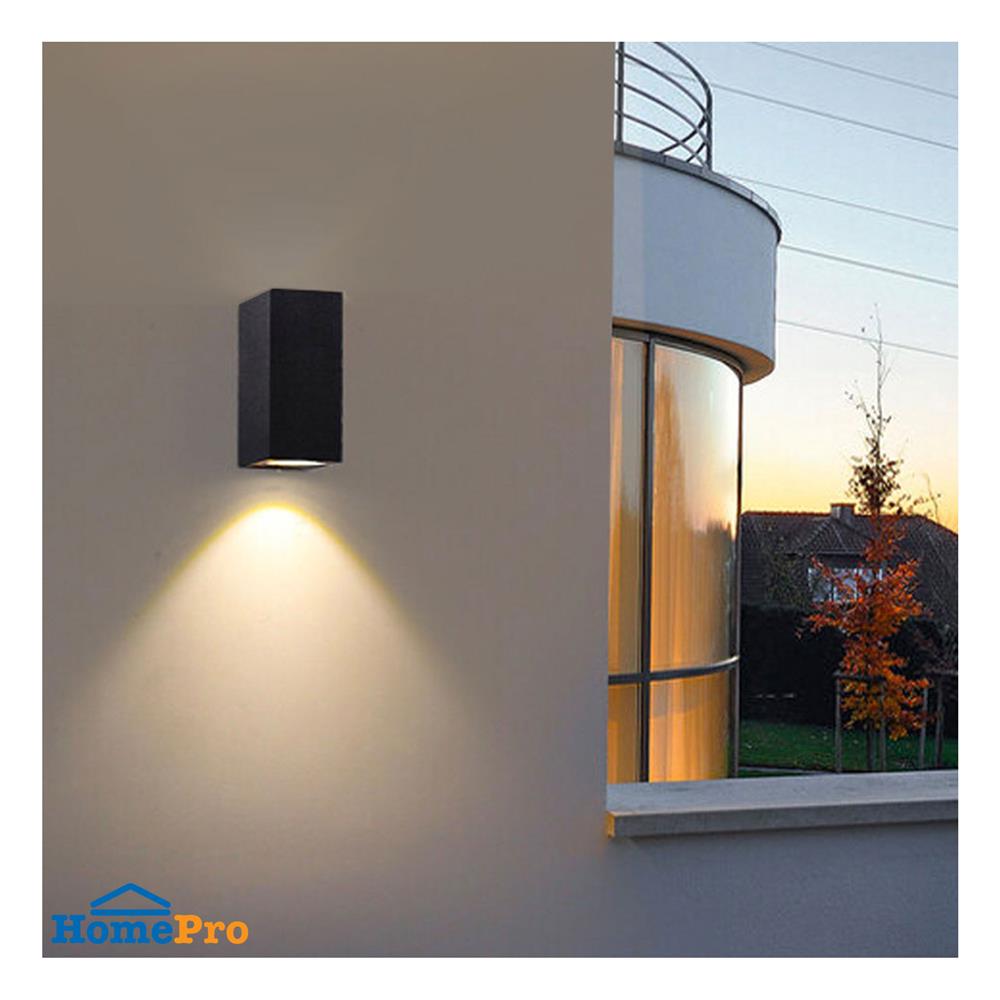 ไฟผนังภายนอก L&E 36-01913 สีดำ