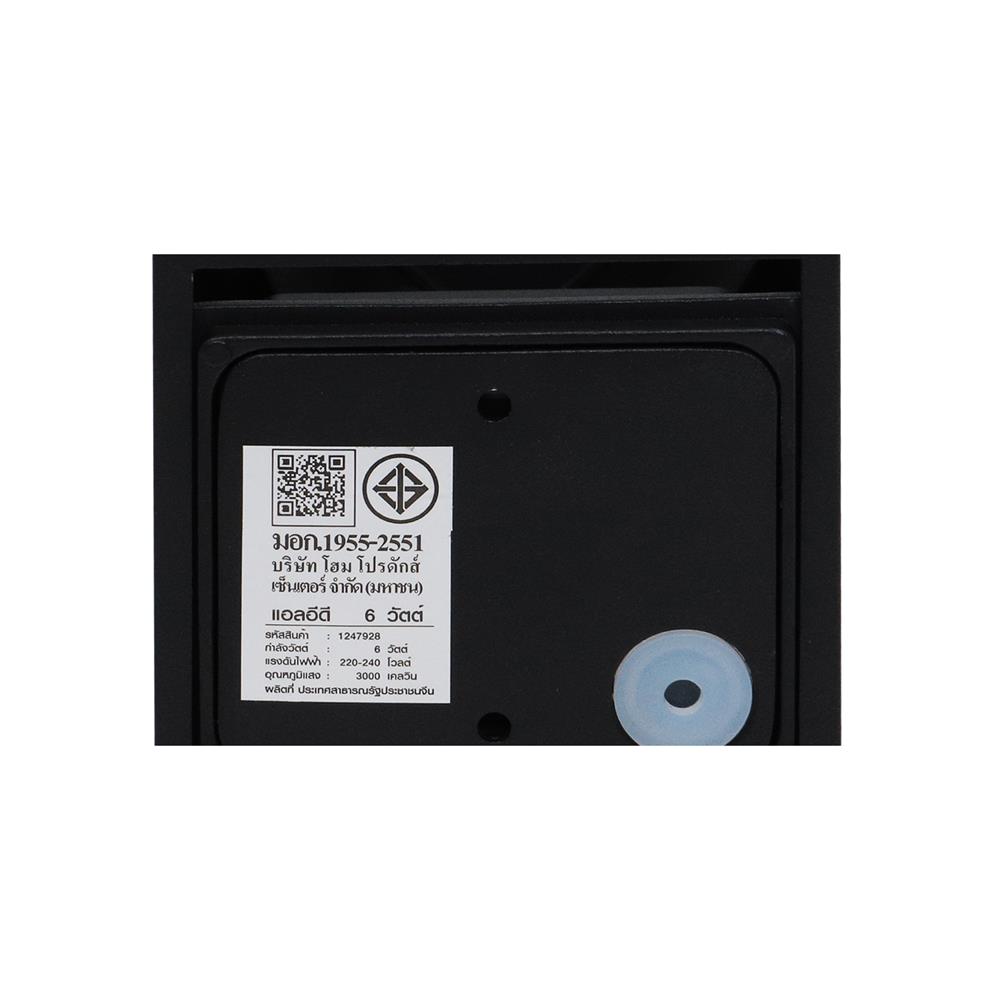 ไฟกิ่งภายนอก LED CARINI BO-YZ001-A 6 วัตต์ WARM WHITE สีดำ