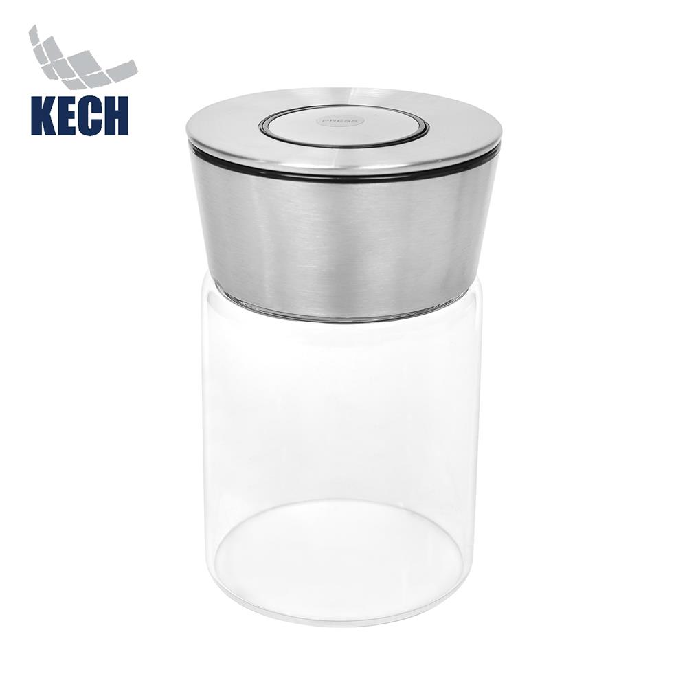 ขวดโหลแก้วฝากด KECH VENICE 0.65 ลิตร สีใส_0