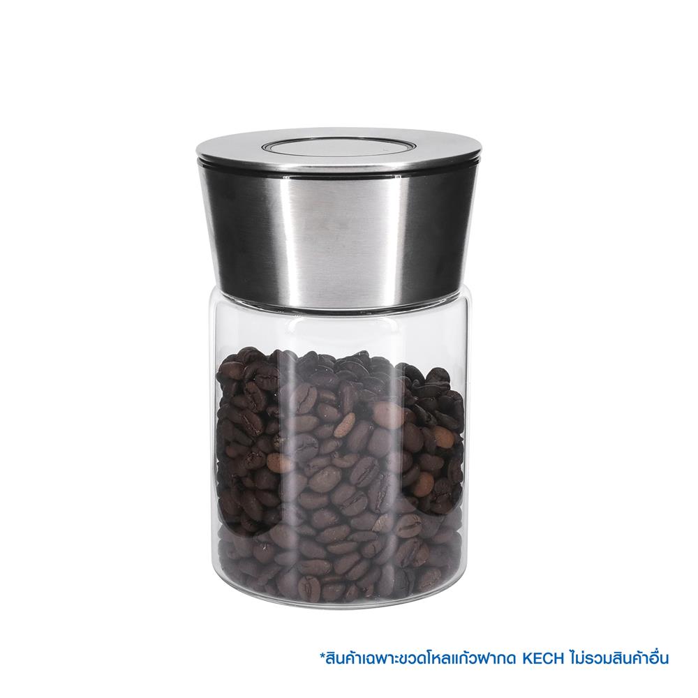 ขวดโหลแก้วฝากด KECH VENICE 0.65 ลิตร สีใส