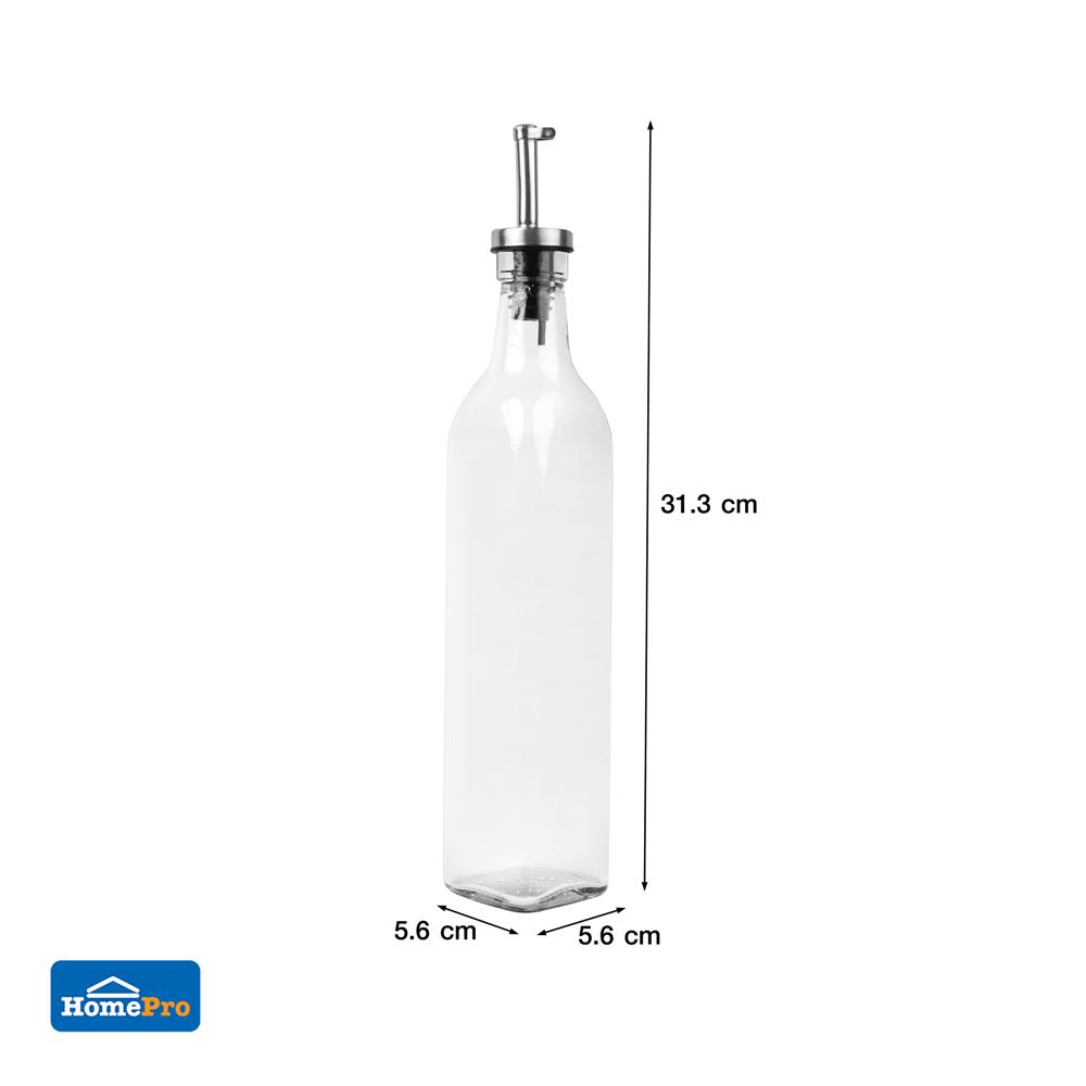 ขวดใส่น้ำมัน KECH HOUS 0.53 ลิตร สีใส
