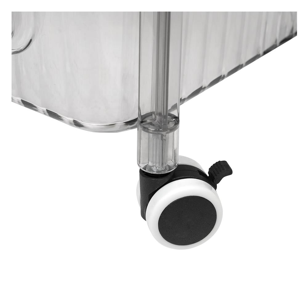 ชั้นวางของ 3 ชั้น STACKO BREIS 38.5x27.6x74.5 ซม. สีใส