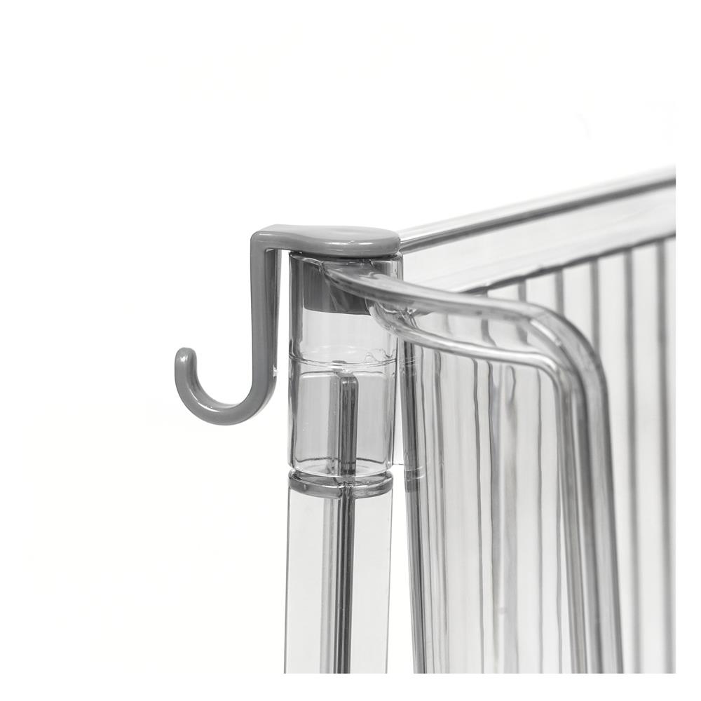 ชั้นวางของ 3 ชั้น STACKO BREIS 38.5x27.6x74.5 ซม. สีใส