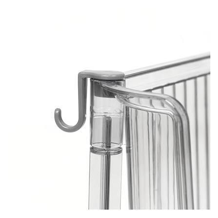 ชั้นวางของ 3 ชั้น STACKO BREIS 38.5x27.6x74.5 ซม. สีใส_4