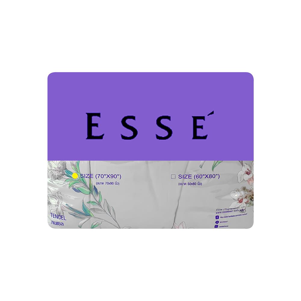 ผ้านวม ESSE TENCEL 480TC 70X90 นิ้ว สี GREY BN